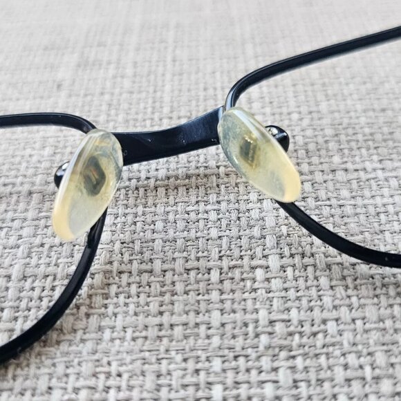 Kirkland Signature Eyeglasses Black matte Metal Frame 56[]16 135 Made in Italy - Picture 10 of 12